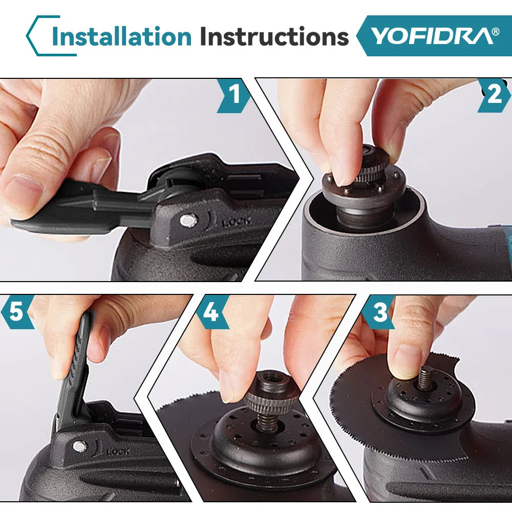 Brushless Cordless Oscillating Multi-Tool – 20,000 OPM Cutting & Trimming Power Tool