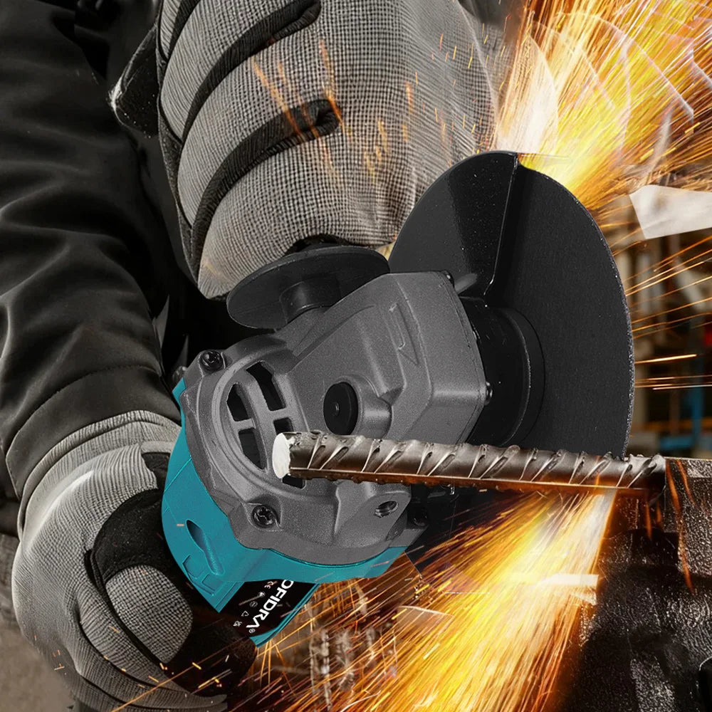 125mm Brushless Cordless Angle Grinder – 20,000 RPM High-Speed Cutting & Polishing Tool