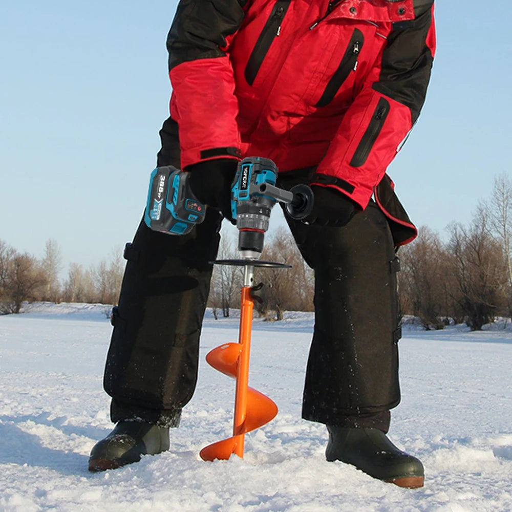 900 N·m Brushless Cordless Impact Drill – 13 mm High-Torque Drilling & Driving Tool.