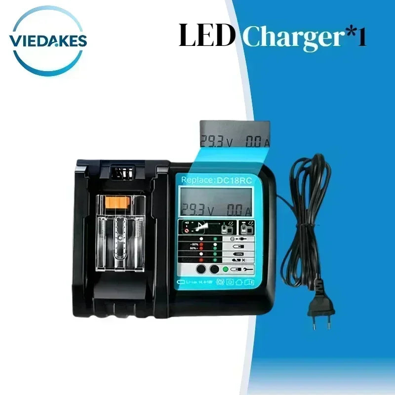 18V High-Capacity Power Tool Battery – 8Ah / 10Ah / 12Ah Rechargeable Lithium Battery