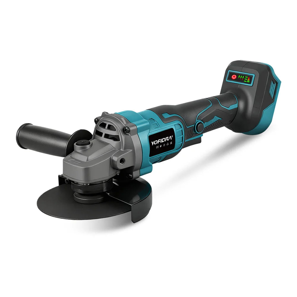 125mm Brushless Cordless Angle Grinder – 20,000 RPM High-Speed Cutting & Polishing Tool