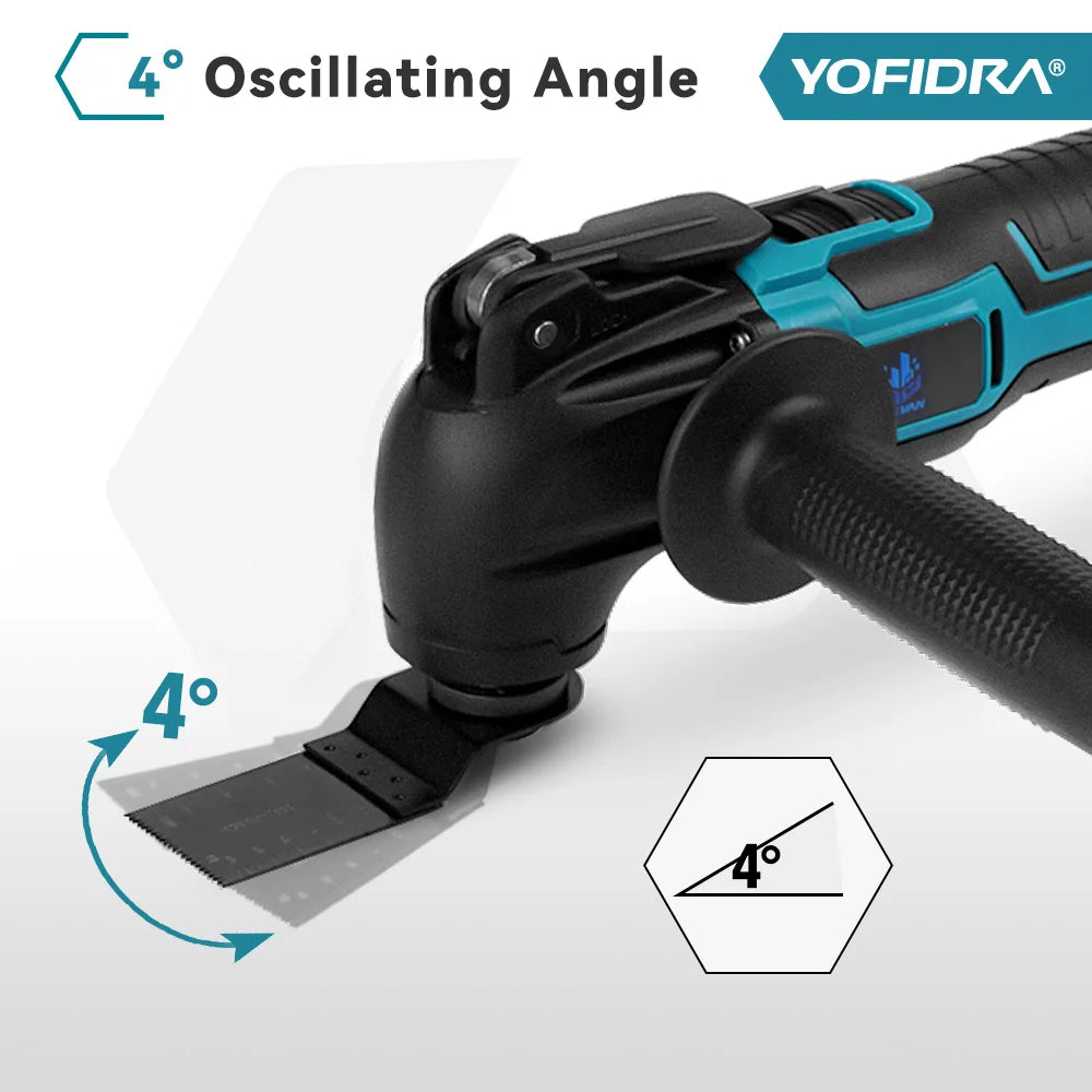Brushless Cordless Oscillating Multi-Tool – 20,000 OPM Cutting & Trimming Power Tool
